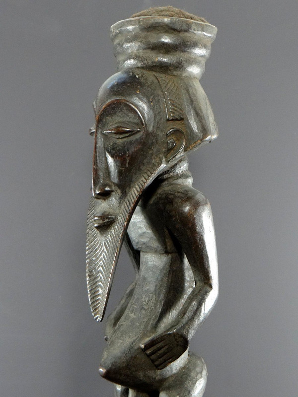 Democratic Republic Of The Congo, Kusu People, Statue Of Power, First Half Of The 20th Century.