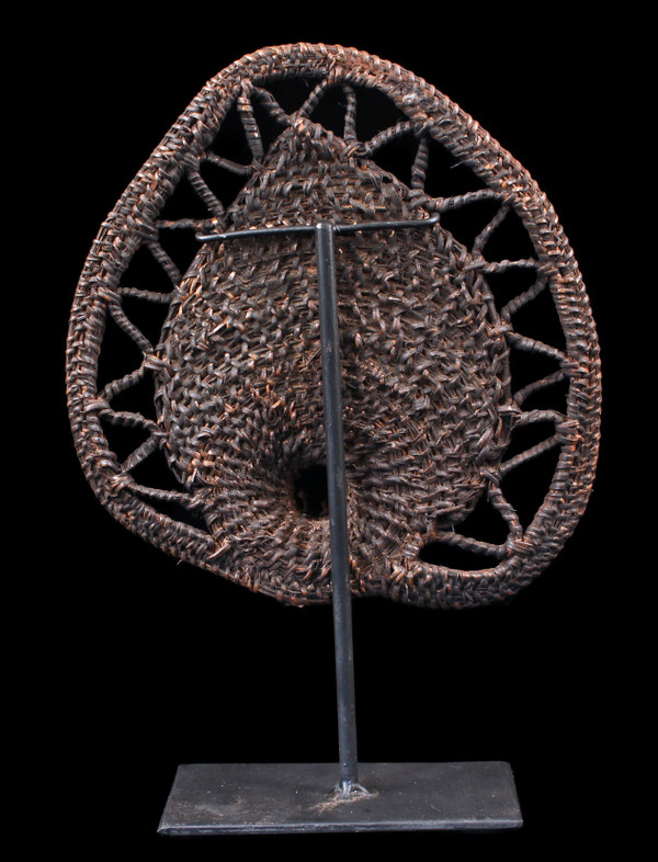 Yam Mask, Tribal Art, Oceanian Art, Basketry, Papua New Guinea, Oceanian Art