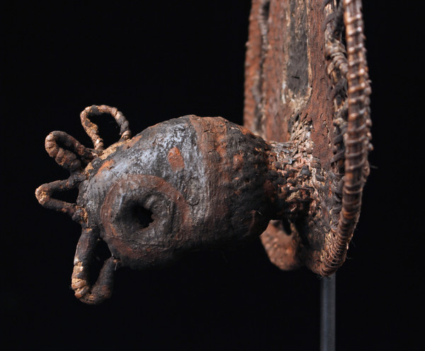 Yam Mask, Tribal Art, Oceanian Art, Basketry, Papua New Guinea, Oceanian Art