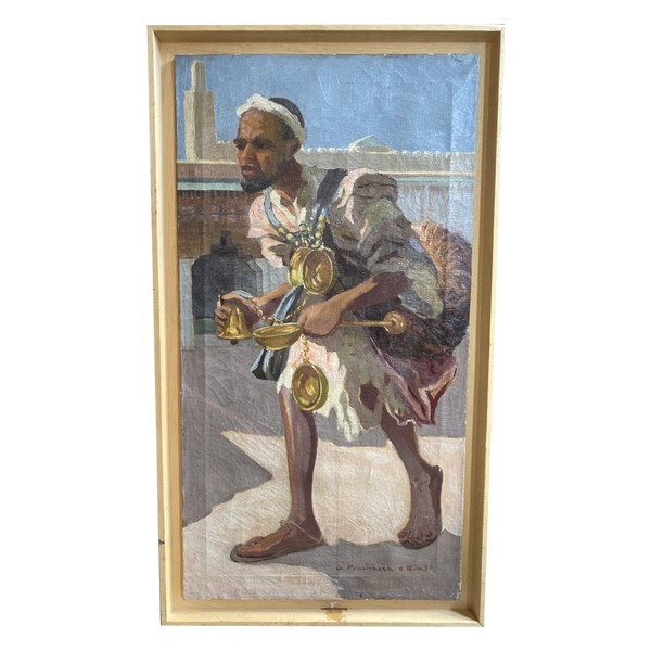 Tschechische Schule des Orientalismus: Antonin Prochazka (1882-1945) - Der Wasserträger, 1939