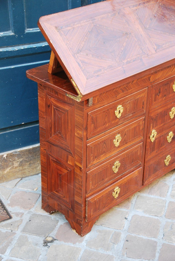Louis XIV Violette Holzwechslermöbel