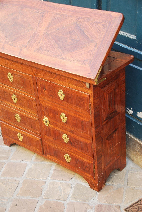 Louis XIV Violette Holzwechslermöbel