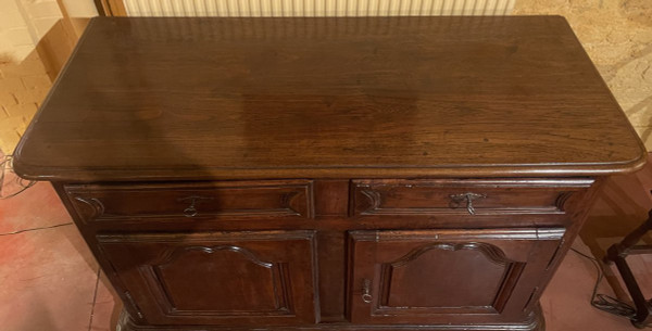Buffet Louis XIV En Noyer -18° Siècle
