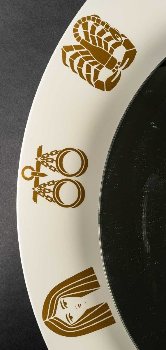 Pair of luminous mirrors by Fornasetti