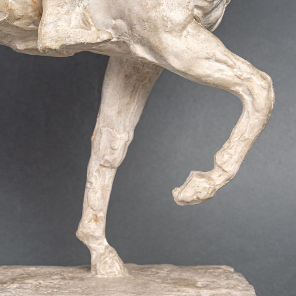Schizzo in gesso del monumento al maresciallo Foch di Robert Wlerick