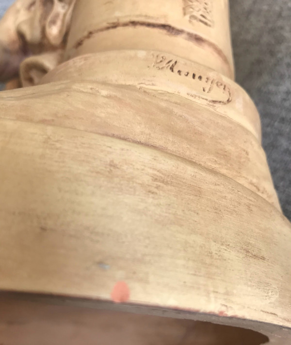 Il rapimento di Proserpina da parte di Plutone, terracotta del XIX secolo