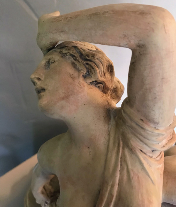 Il rapimento di Proserpina da parte di Plutone, terracotta del XIX secolo