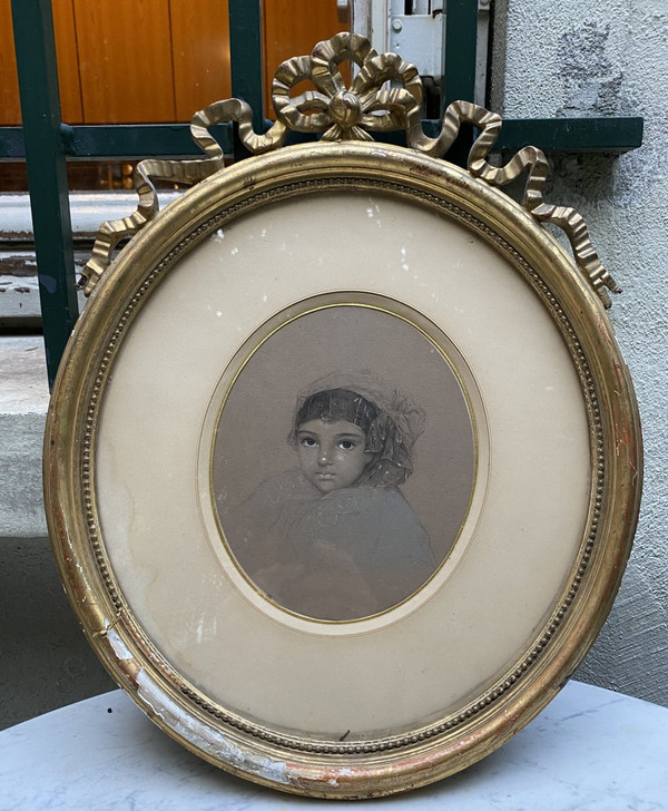 19th Orientalist Portrait, Girl