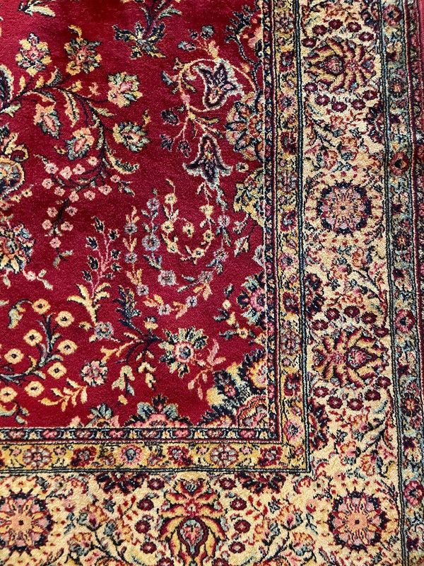 Tappeto Persiano 3m13-2m02 con Decoro Rosso