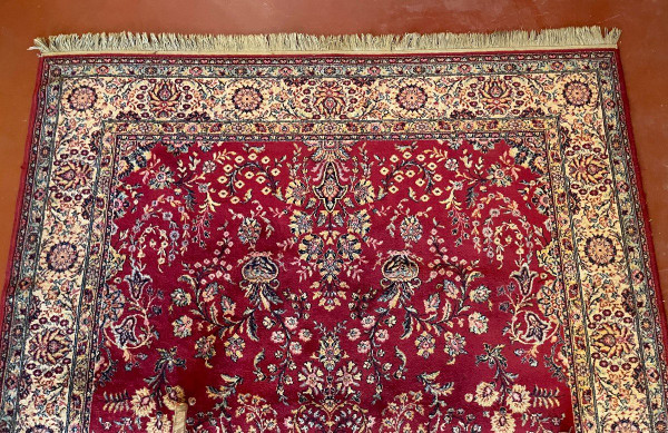 Tappeto Persiano 3m13-2m02 con Decoro Rosso