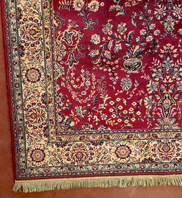 Tappeto Persiano 3m13-2m02 con Decoro Rosso