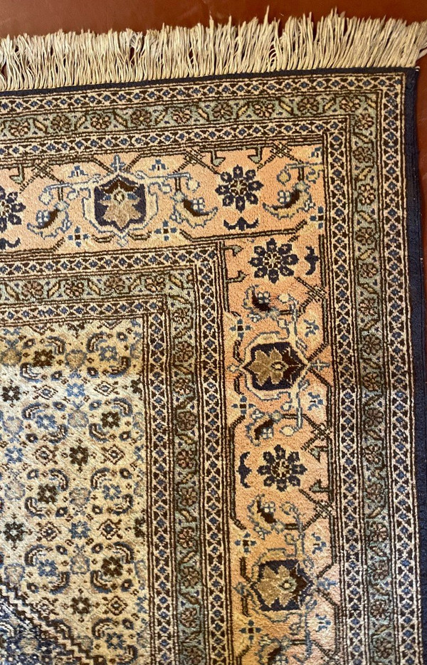 Tapis Persan 3m37-2m34 à Décor Bleu