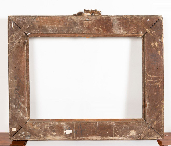 Louis XV period carved giltwood frame