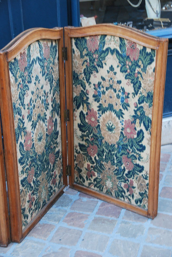 Petit Paravent à 4 Feuilles époque Louis XV