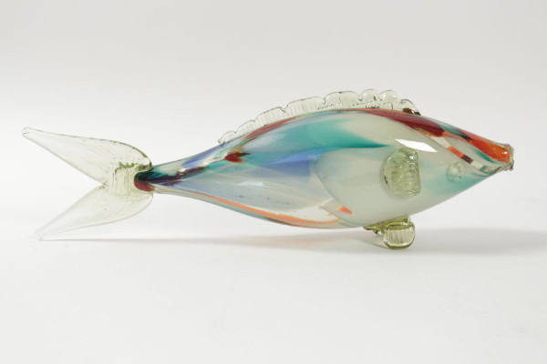 Fisch Aus Murano-Glas, 1950er Jahre