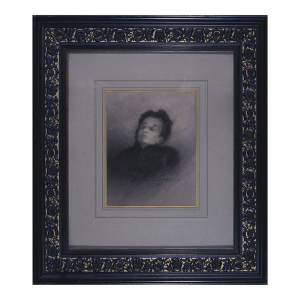 Ecole Française De La Fin Du 19ème Siècle - Le Sommeil, 1887 - Signé à identifier