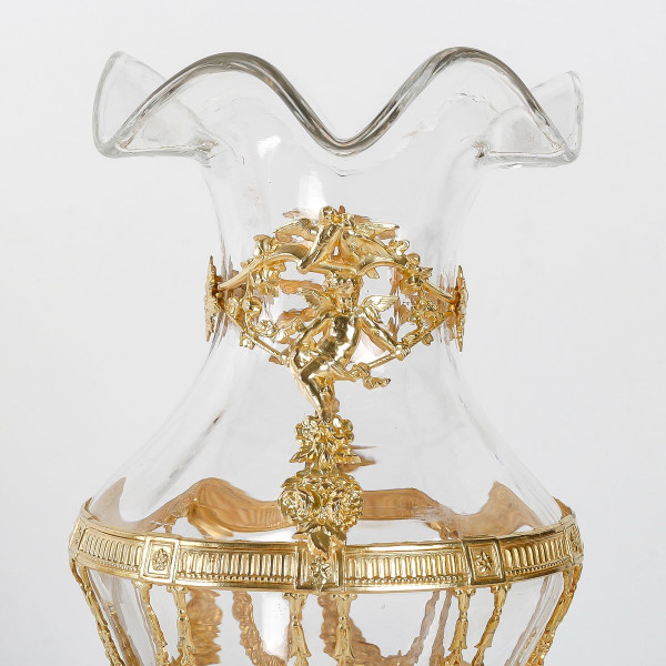 Paire De Vases En Sèvres Fin XIXème Siècle