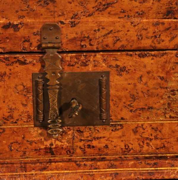 19th Century Leather Document/Letter Wallet-france