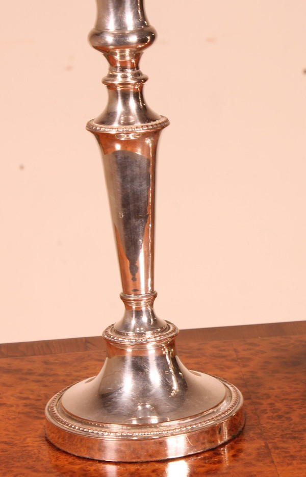 Pair Of 19th Century Candleholders -England