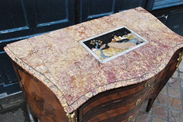 Commode Italienne Naples XVIIIe siècle