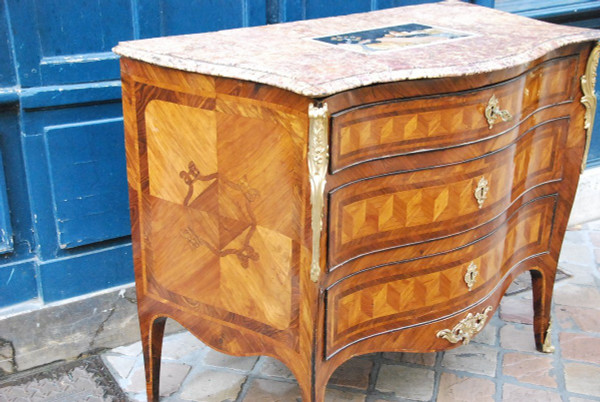 Commode Italienne Naples XVIIIe siècle