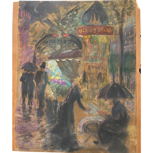 Französischer Meister 1900 - Paris 1900, Morris und Metropolitan Column