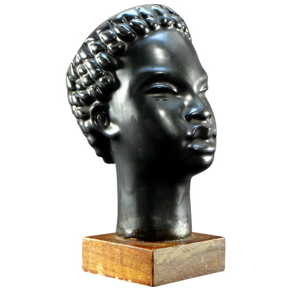 Frankreich, Jahre 1950/1960, afrikanische Keramik-Videpoches Roger Capron Spirit.