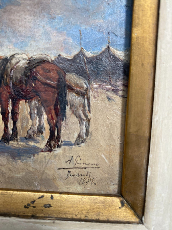 Andrés Gimeno (né En 1879) - Les Deux Gitans, Biarritz 1898