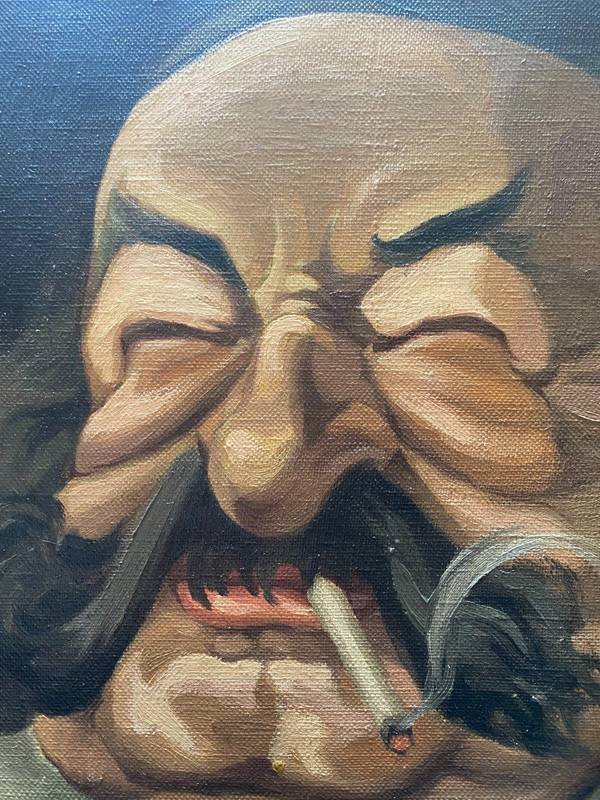 R. Lion (active in the XXth Century) Portrait of Aristide Briand, 1926