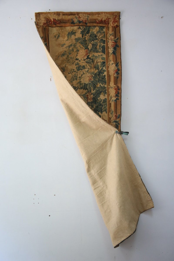 Pannello di arazzo Aubusson del XVIII secolo.