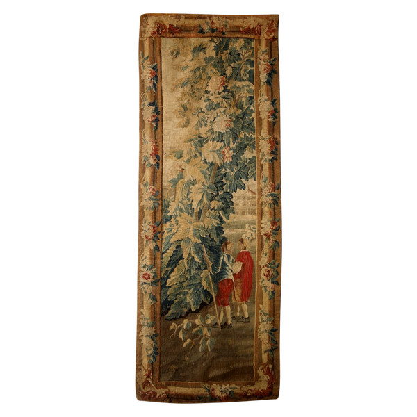 Pannello di arazzo Aubusson del XVIII secolo.