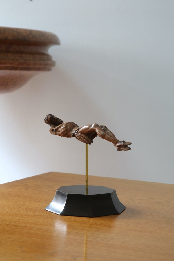 Cristo in legno di bosso intagliato, Italia, XVIII secolo
