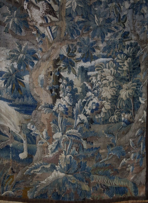 Arazzo Aubusson, verde del XVIII secolo.