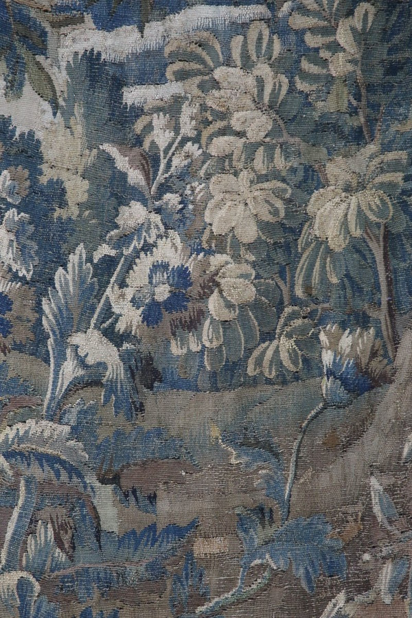 Arazzo Aubusson, verde del XVIII secolo.