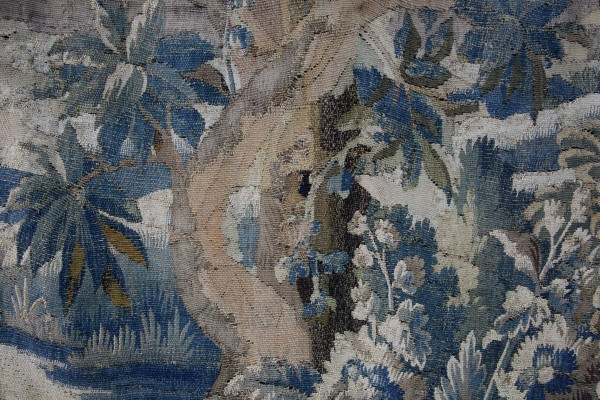 Arazzo Aubusson, verde del XVIII secolo.