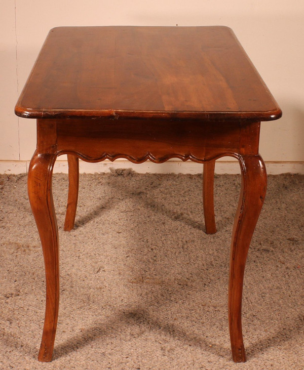 Petite Table d'Appoint XVIII Siècle En Noyer
