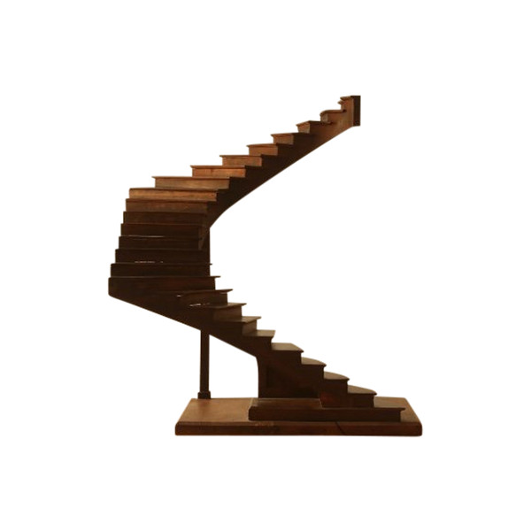 Master staircase, an award-winning masterpiece of craftsmanship Guy Delbarre 1901