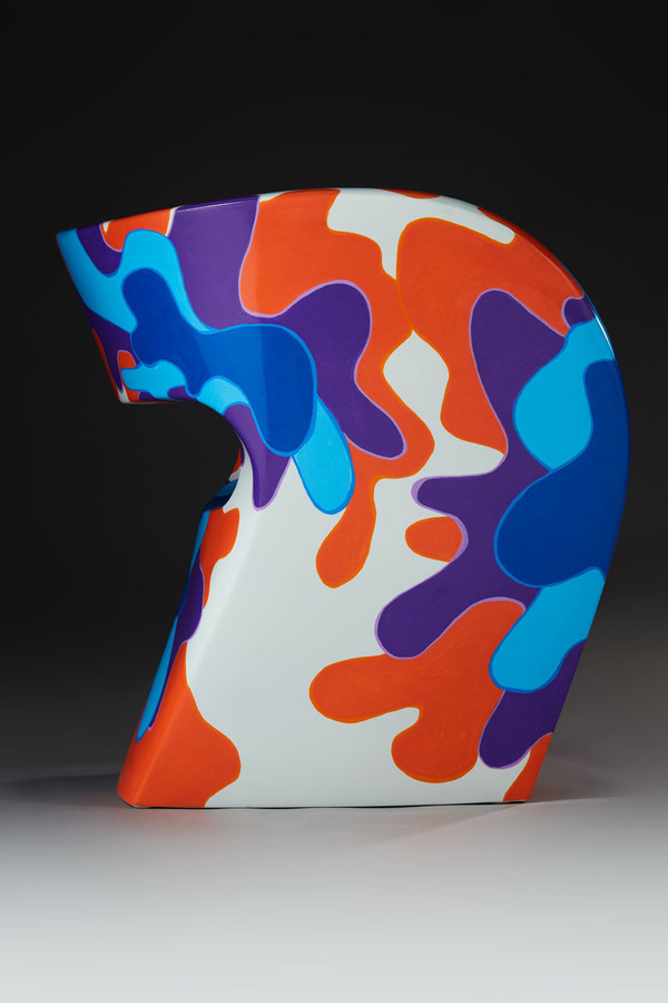 Pop - Fauteuil Little Albert par Ron Arad, peint à la main, Signé Amane 