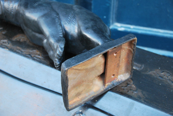 Scultura in bronzo, orso D da Arnold Huggler