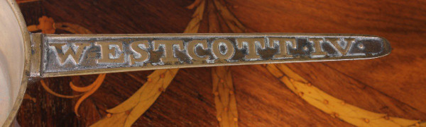 18th Century Tripod Apothecary Poelon From The Westcott Family