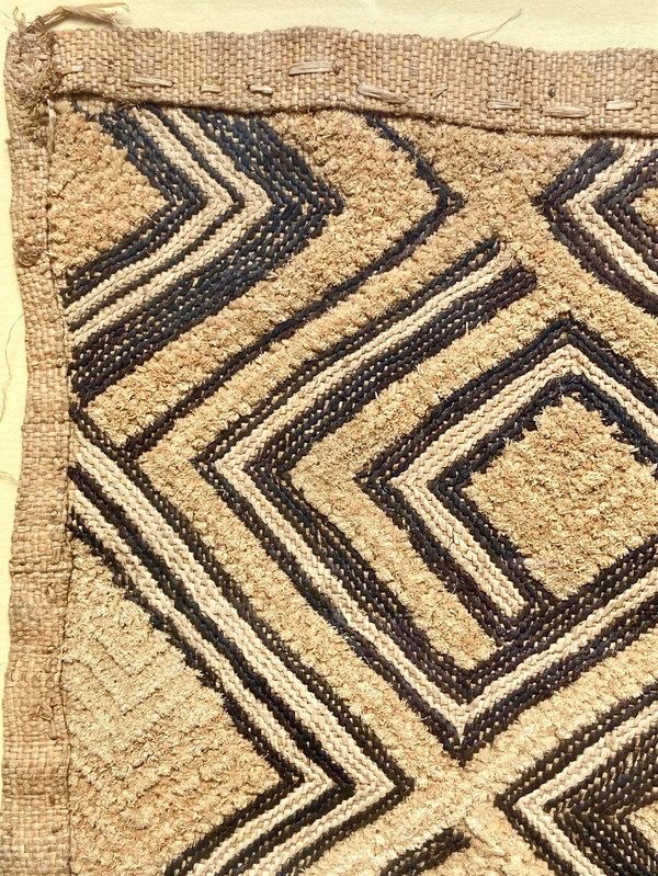 Democratic Republic Of The Congo, Mid-20th Century, Large Shoowa Velvet From Kasai.