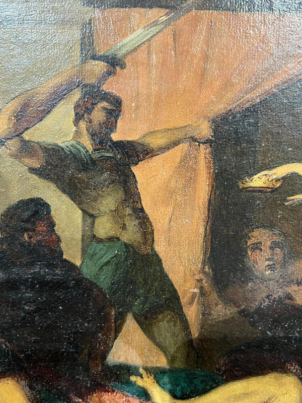 Französischer Meister um 1860 - Der Tod Caligulas