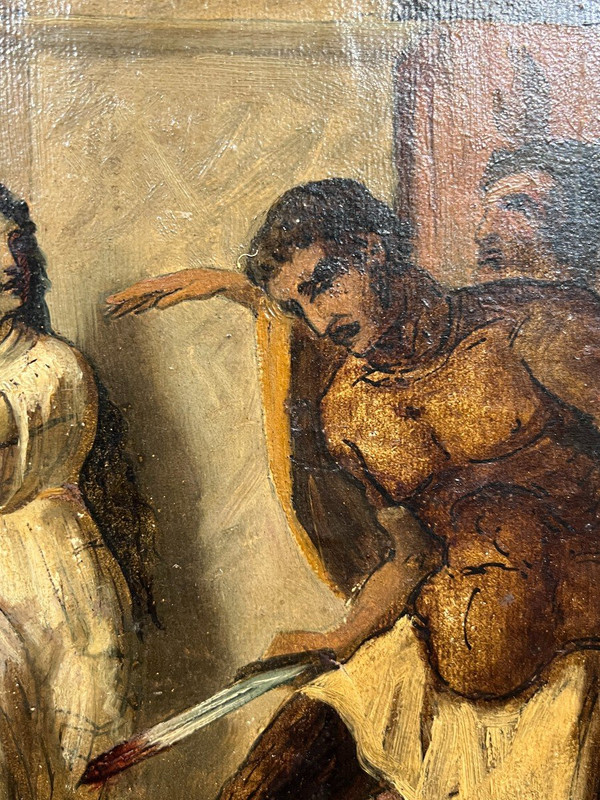 Französischer Meister um 1860 - Der Tod Caligulas