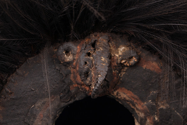 Wagnnen-Tanzhaube, Stammeskunst, Ozeanische Kunst, Papua-Neuguinea, Traditionelles Ornament, Ozeanien