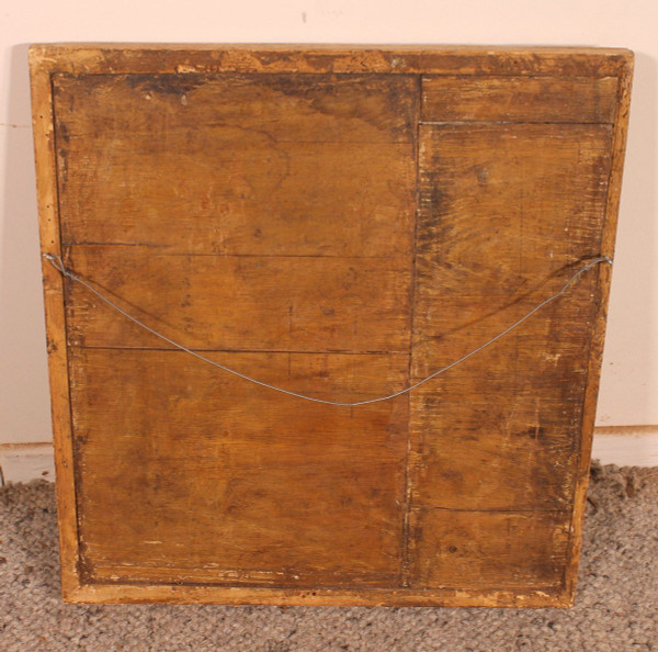 Miroir En Bois Sculpté Et Doré époque Louis XVI XVIIIème