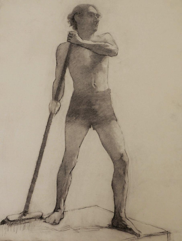 Laetitia DOUMICHAUD, Académies d'hommes nus