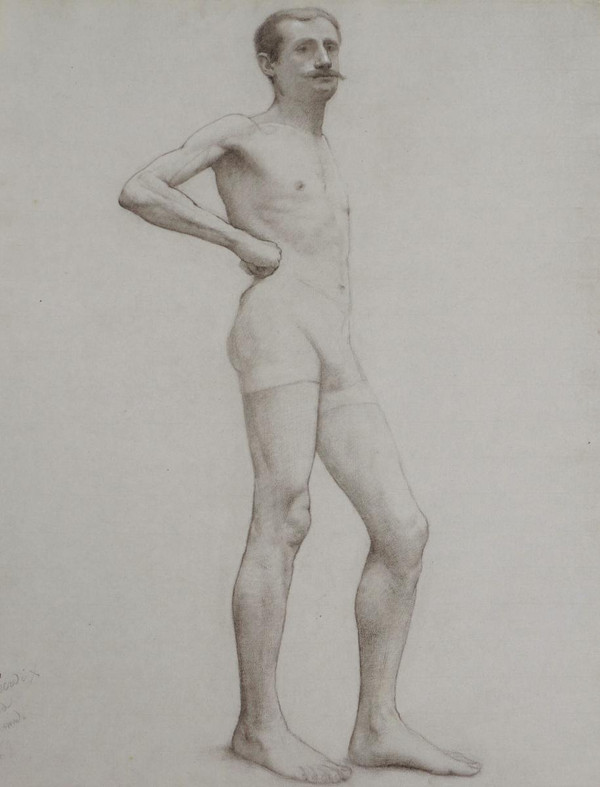 Laetitia DOUMICHAUD, Académies d'hommes nus