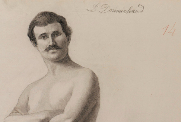 Laetitia DOUMICHAUD, Académies d'hommes nus