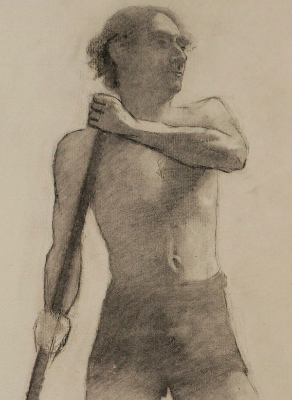 Laetitia DOUMICHAUD, Académies d'hommes nus