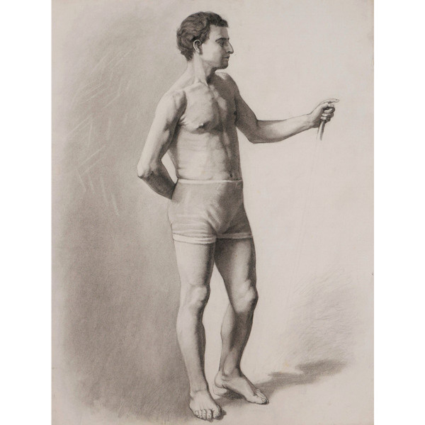 Laetitia DOUMICHAUD, Académies d'hommes nus